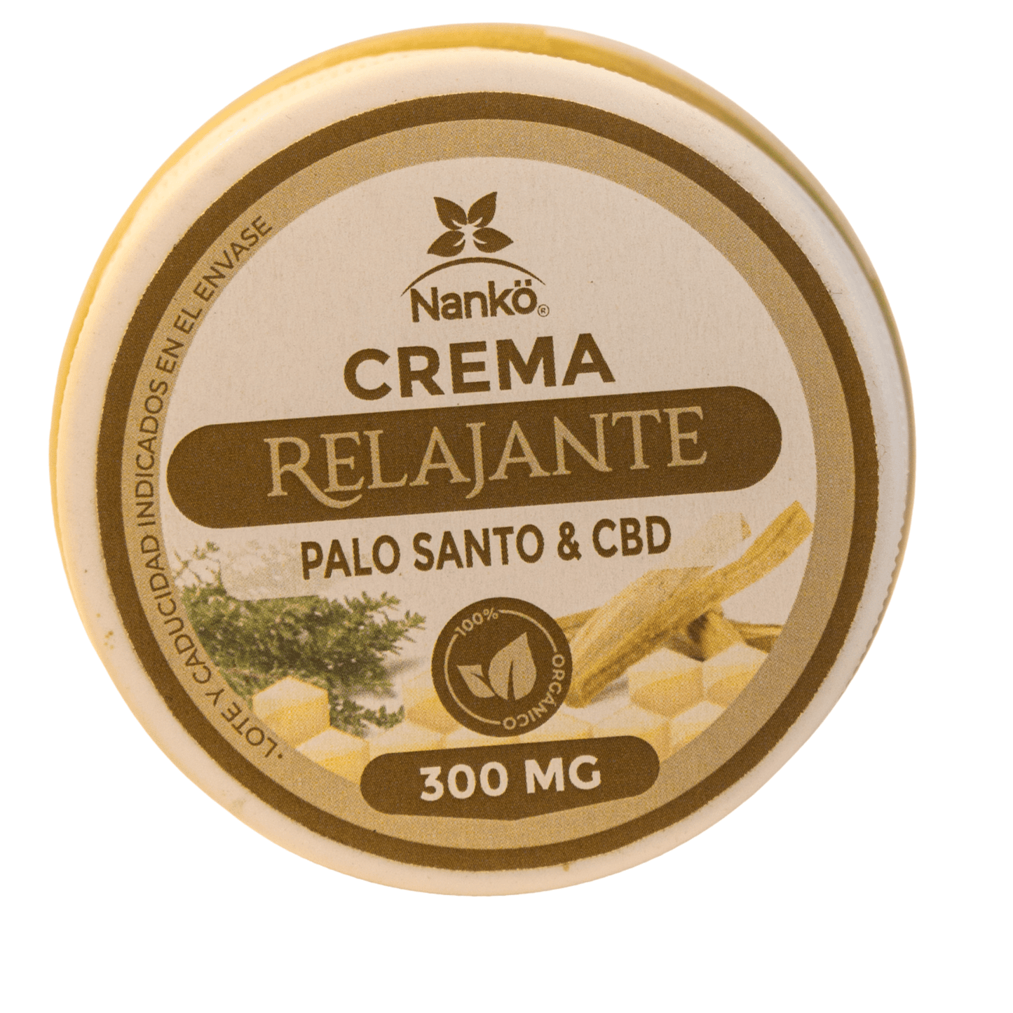 Crema Relajante Nanko - 140g Palo Santo