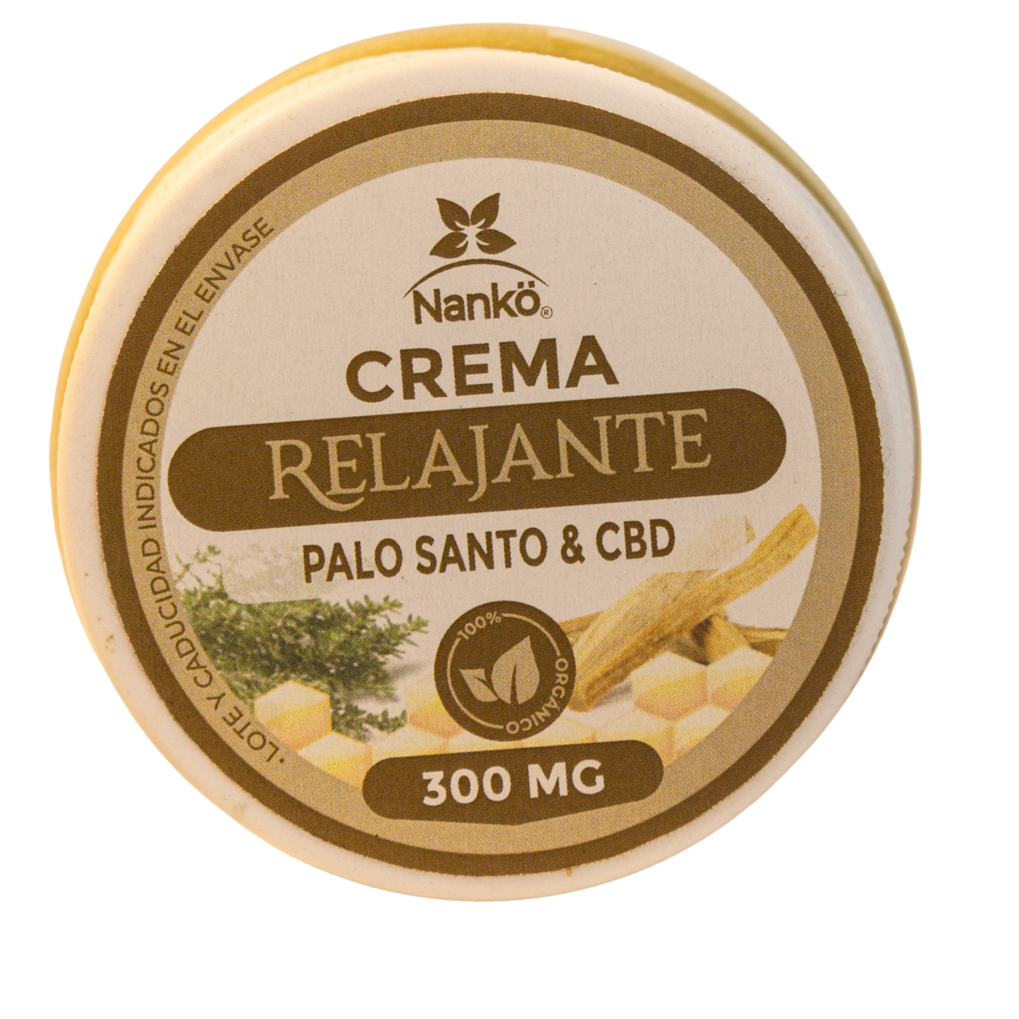 Crema Relajante Nanko - 140g Palo Santo