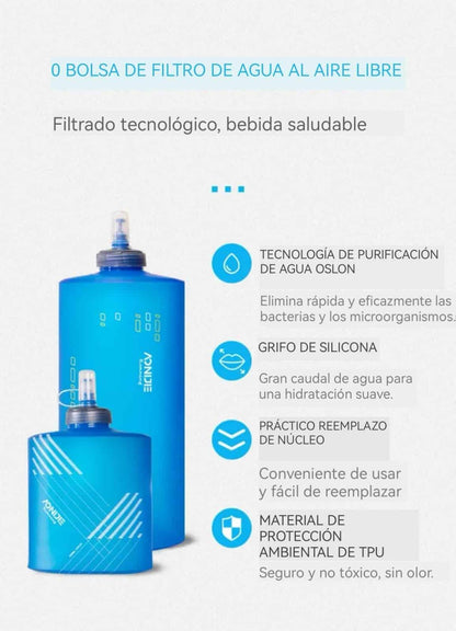 ANFORA 1 Lt con Filtro de agua AONIJIE SD29