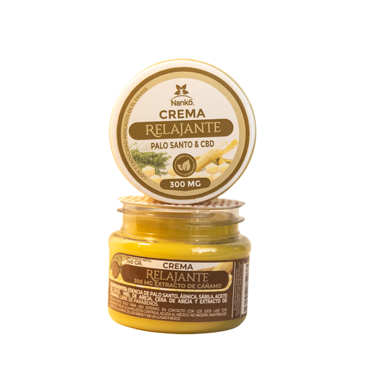Crema Relajante Nanko - 140g Palo Santo