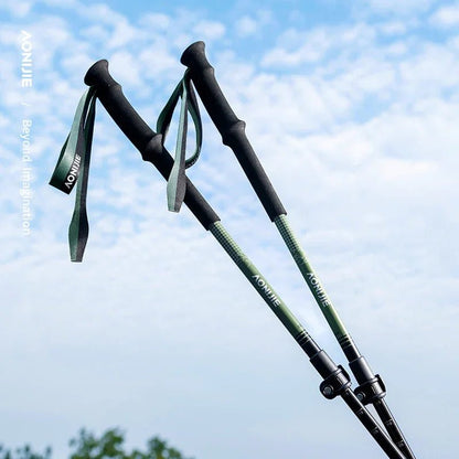 Bastones tipo telescopio AONIJIE E4215 - Verde